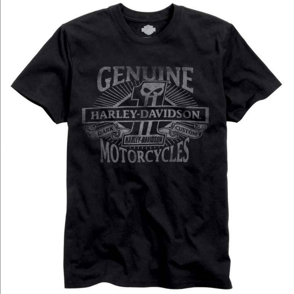 Harley-Davidson® Men's Black Label Core Genuine Motorcycle Tee, Black XL